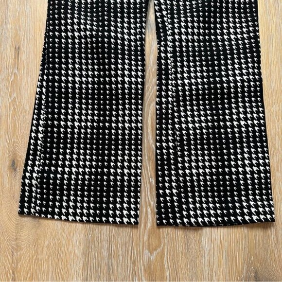 Jules & Leopold Houndstooth Print Mid Rise Trouser Pants - Medium - Picture 6 of 11